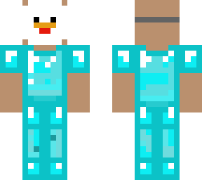 chicken villager in bakini