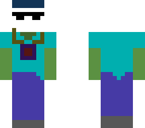 cool zombie of no head