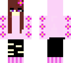 cute pink girl