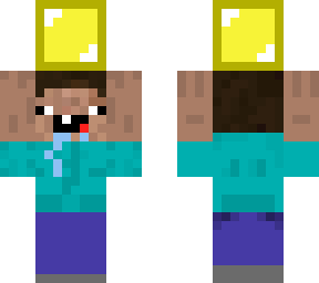 derpy steve holding gold