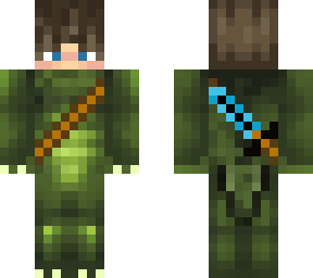 gator with sword and headphones