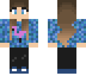 girl with flamingo shirt