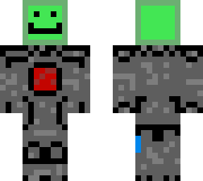 green slime robot