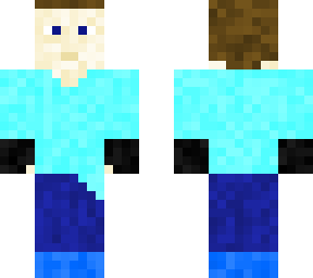 guy in all blue