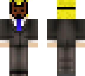 hidden man in suit