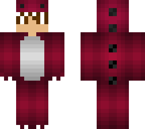 hombre dino rojo