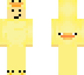 kid in duck suit