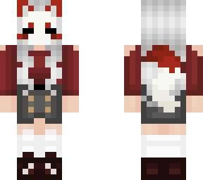 kitsune fox skin