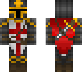knight black n gold