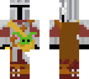 mandalorian with baby yoda