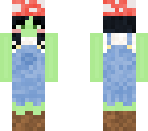 mushroom hat girl