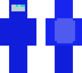 my among us guy blue