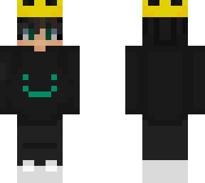 my fav skins but edited and cyan dream face hoodie