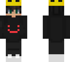 my fav skins but edited and red dream face hoodie
