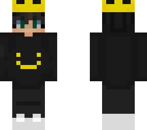 my fav skins but edited and yellow dream face hoodie
