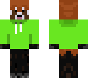my red panda skin