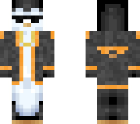 orange penguin gang skin