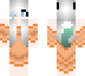 orange wolf girl