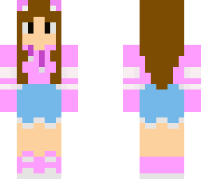 panda girl pink
