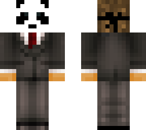 panda mask tuxedo
