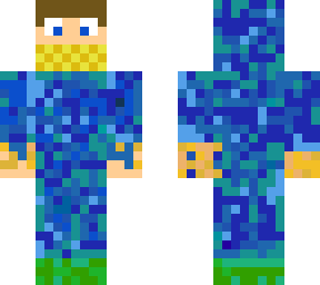 pixel (my first minecraft skin)
