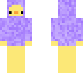 purple hoodie duck