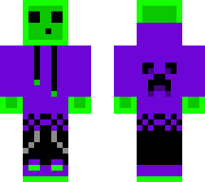 purple hoodie slime