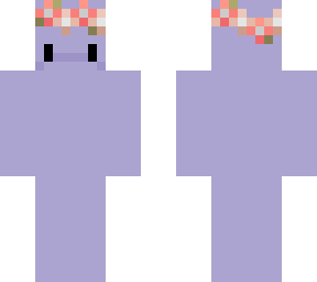 purple w/ flower crown