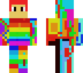 rainbow drippy dude