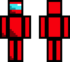 red, blank crewmate
