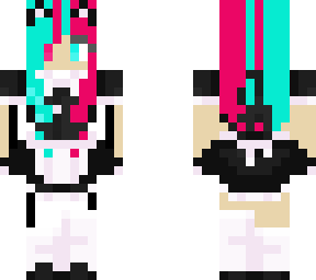 red and blue