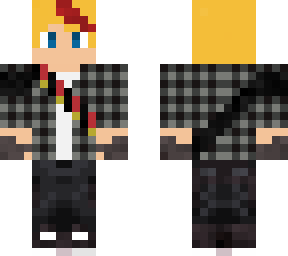 show down (blond, shotgun shells strap, red themed)