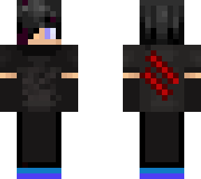 skin el wey con pelo ***** y rallas azules