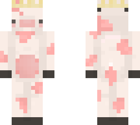 strawberry cow with crown
