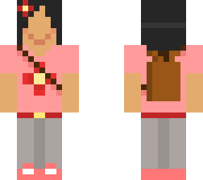 theteaartist (pink and red flower shirt outfit)