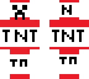 tnt creeper skin :)