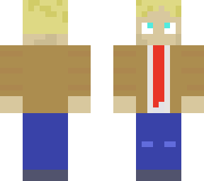 updated blonde boy in suit