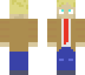 updated blonde boy in suit