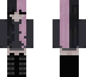 *pink + black cutie*