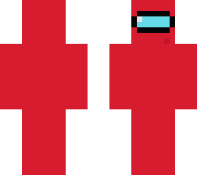 among us character (red)