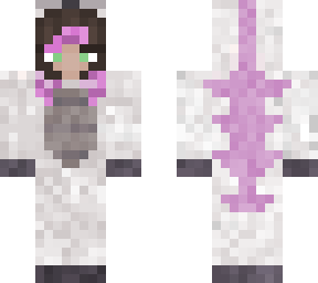 appa onesie with pink hair and arrow