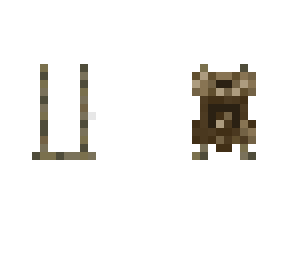 backpack skin template