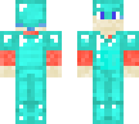 backwards diamond armor