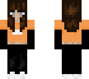 black and orange