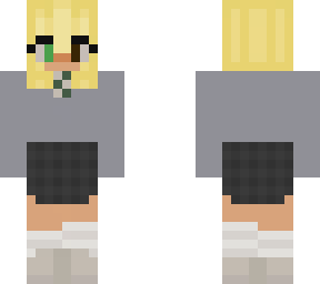 blonde slytherin girl no robe