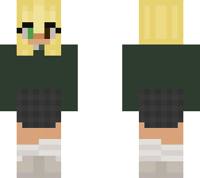 blonde slytherin girl sweater