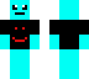 Blue blob man | Minecraft Skin