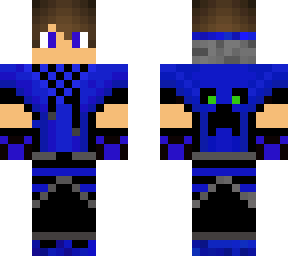 blue gamer boy