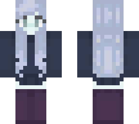 blue ghost girl