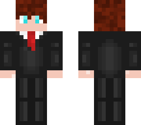 boy hoodie skin with suit (adjustable in skin customisation)